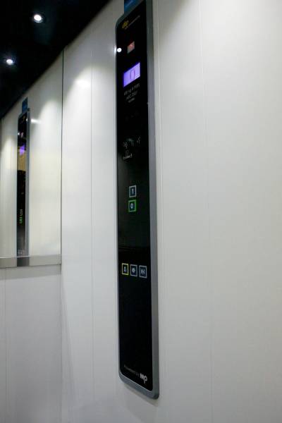 Ascenseur neuf dans une construction neuve - Erea de Muret 