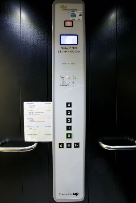 Platine ascenseur MAC PUARSA