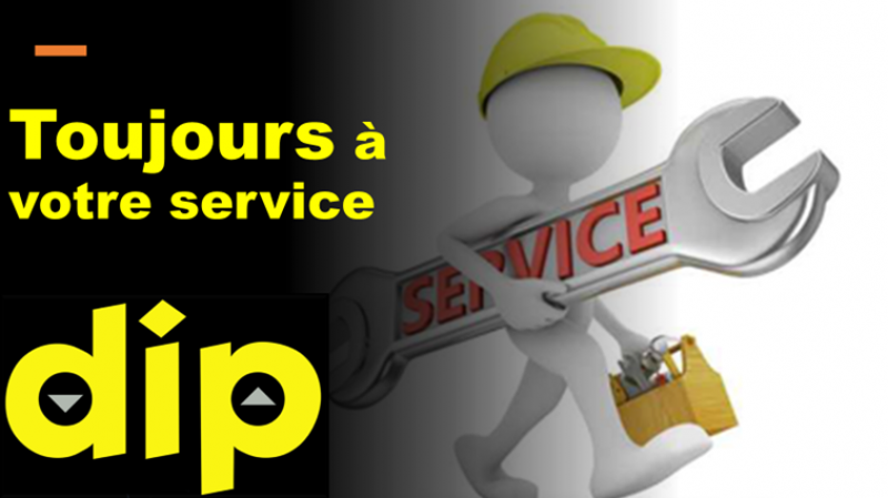 DIP ASCENSEURS toujours à votre service! Toujours pour vous rendre service!