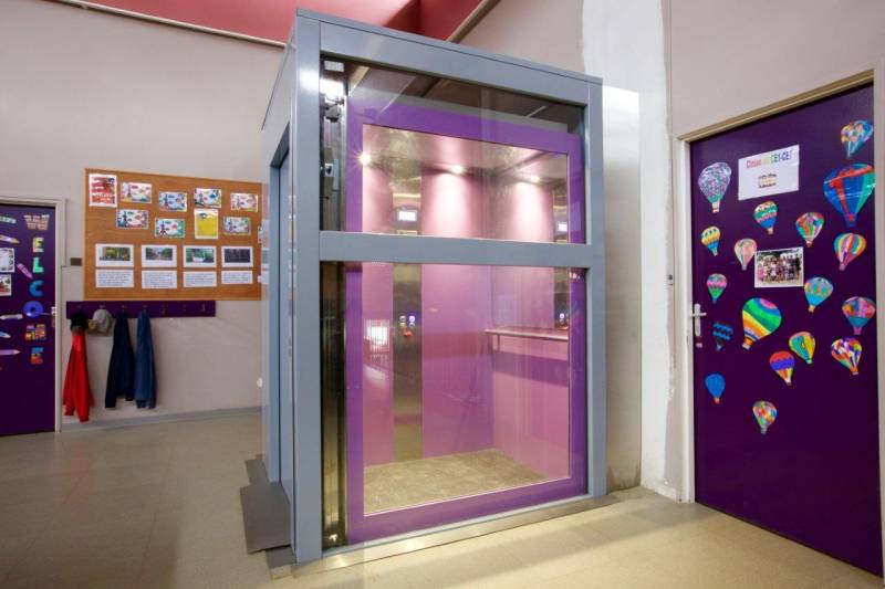 DIP Ascenseurs Pose et installation Elévateur Mobilité Réduite Ecole région toulousaine