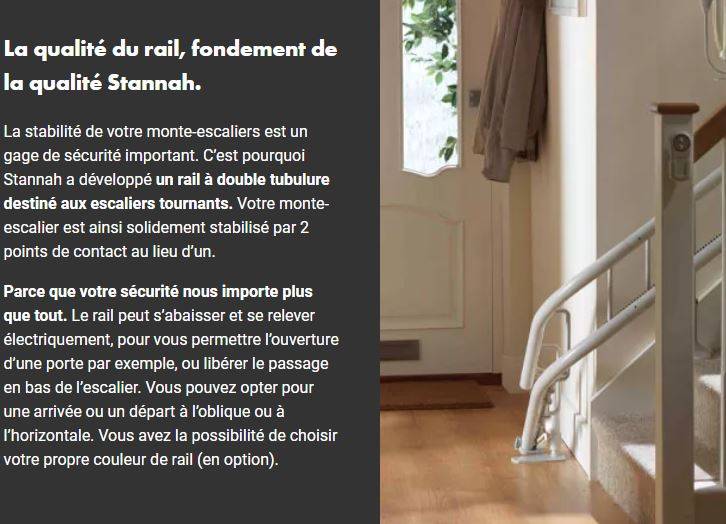 Conception et installation d'un projet de chaise monte-escalier à GAILLAC