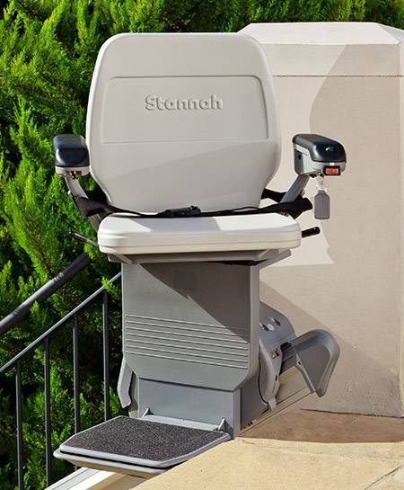 Projet de chaise monte-escalier pour escalier extérieur à Quint Fonsegrives (31)